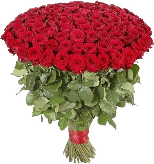 Roses Bouquet Png - Red Roses Birthday Bouquet (900x900), Png Download