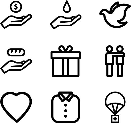 Charity Icons - Charity Donation Icons (600x564), Png Download