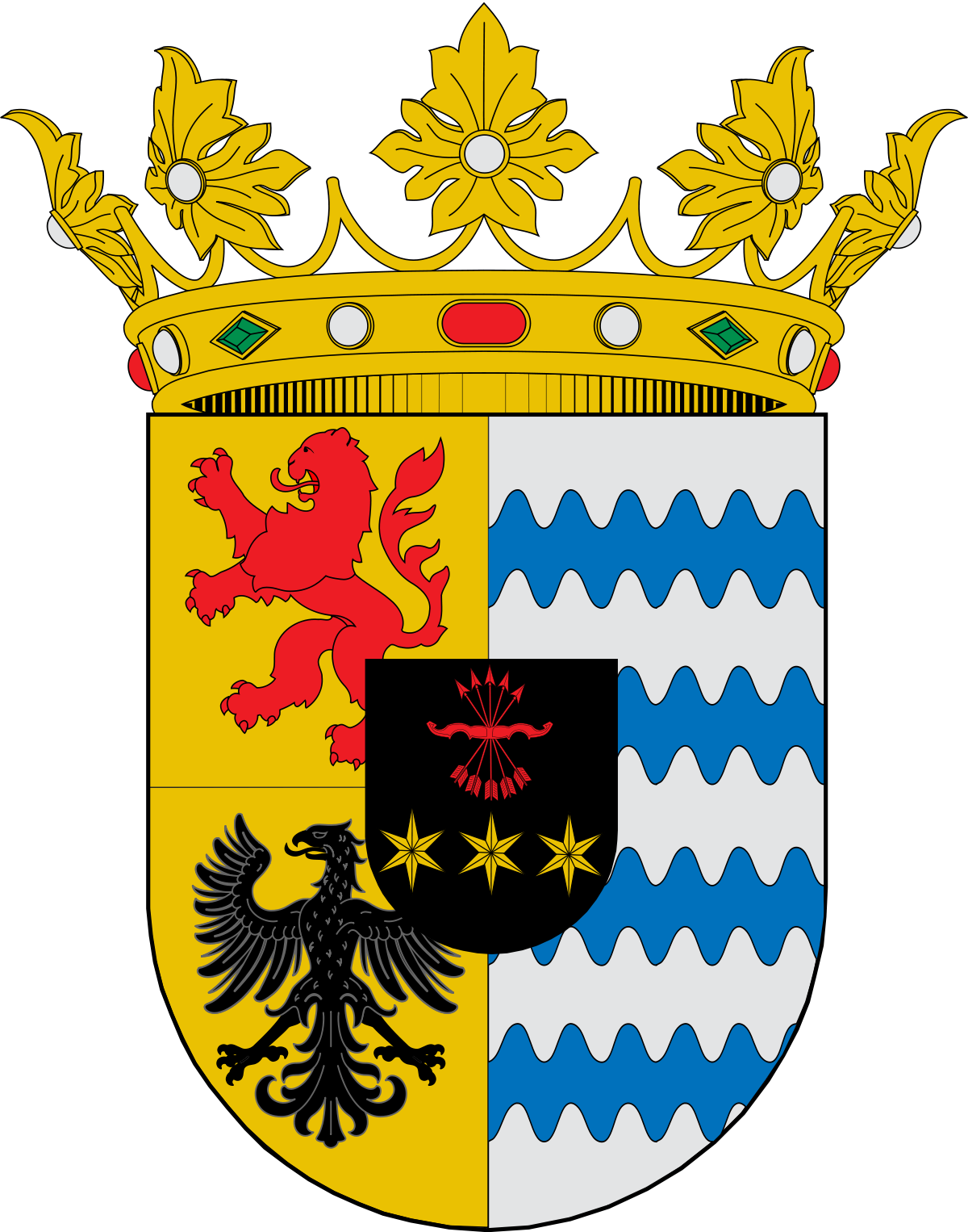 Caracciolo Coat Of Arms (1200x1526), Png Download