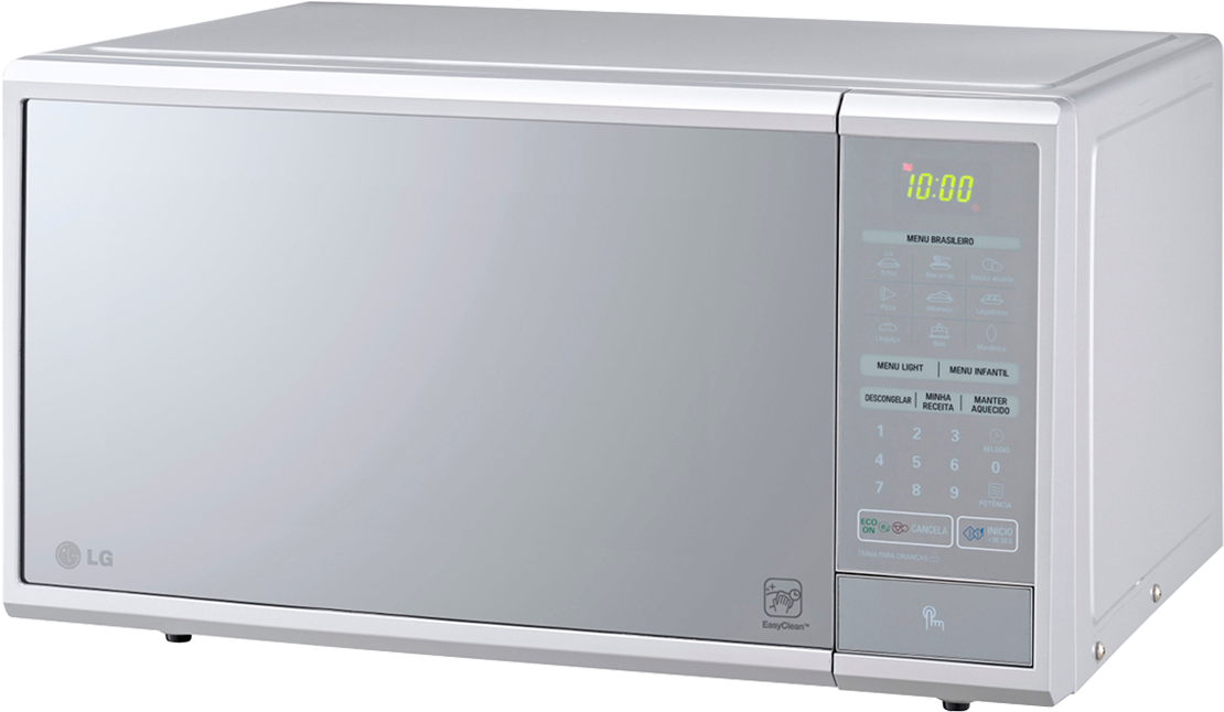 Micro-ondas Lg 30 Litros Ms3059l Easy Clean Prata E - Microondas Lg Ms3059l (1200x1200), Png Download