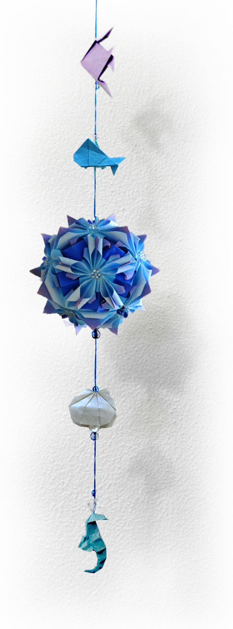 Ondas Buzianas - Flaviane Koti - Mobile - Origami (472x1272), Png Download