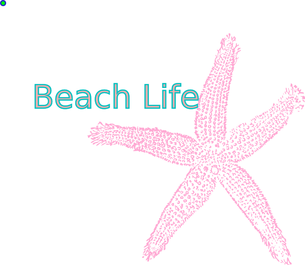 Life Is A Beach Png (600x521), Png Download