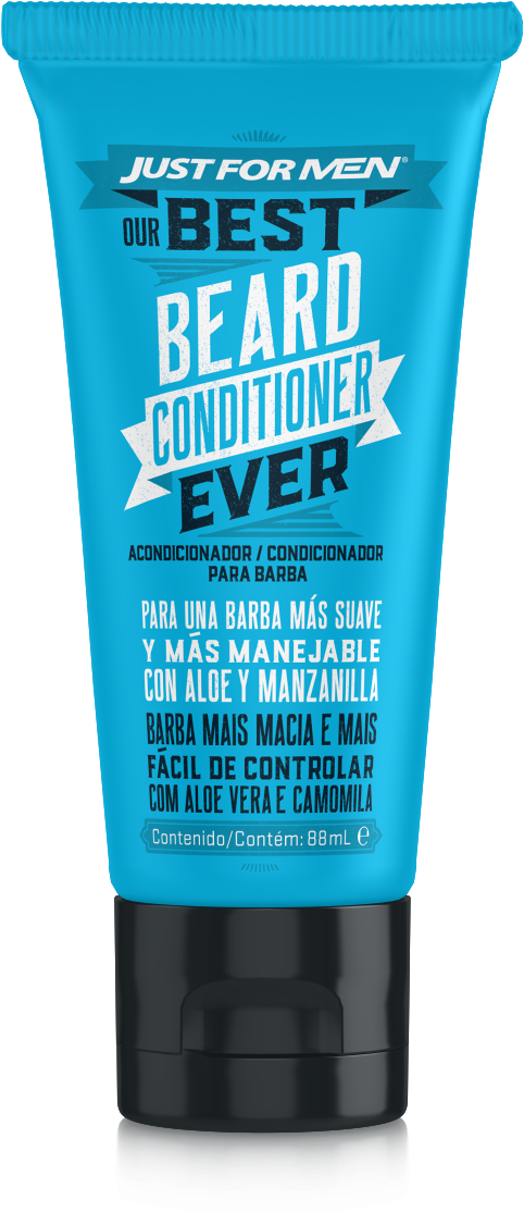 Our Best Beard Conditioner Ever - Just For Men Beard Wash (600x1200), Png Download