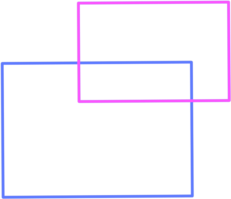Mq Pink Blue Frame Frames Border - Diagram (1024x1024), Png Download