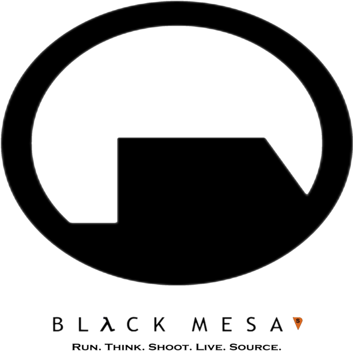 Half Life Black Mesa Logo Trans (733x733), Png Download