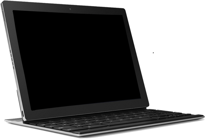Broken Google Pixel C Needing Repair - Netbook (816x550), Png Download