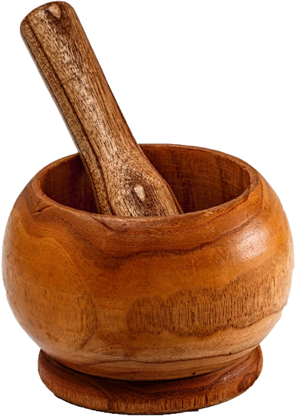 Cook Crush Grind - Mortar And Pestle Flaxseed (866x650), Png Download