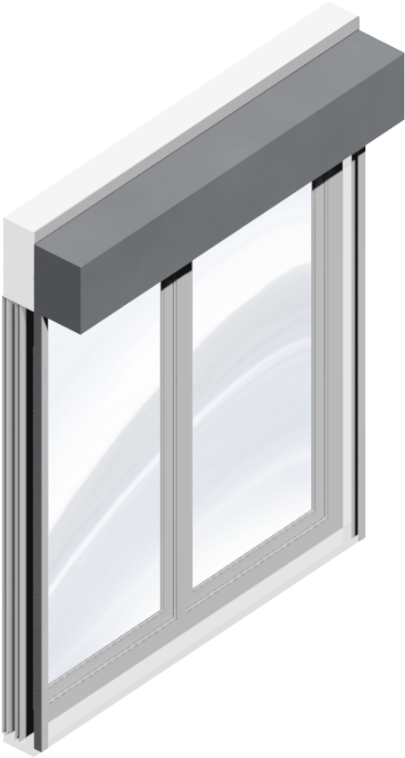 Roller Shutter - Roller Shutter Window Revit (884x884), Png Download