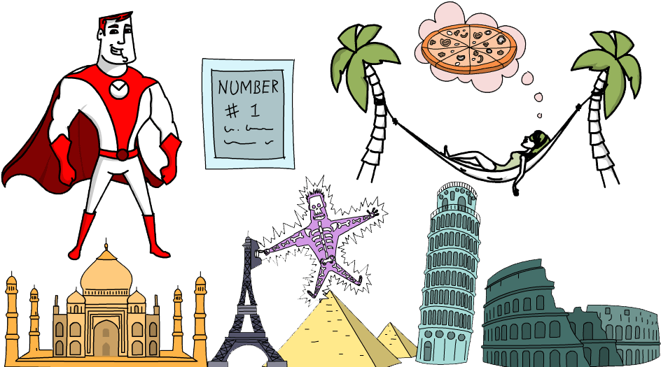 Learn More Buy Now Slide - Cartoon (955x540), Png Download