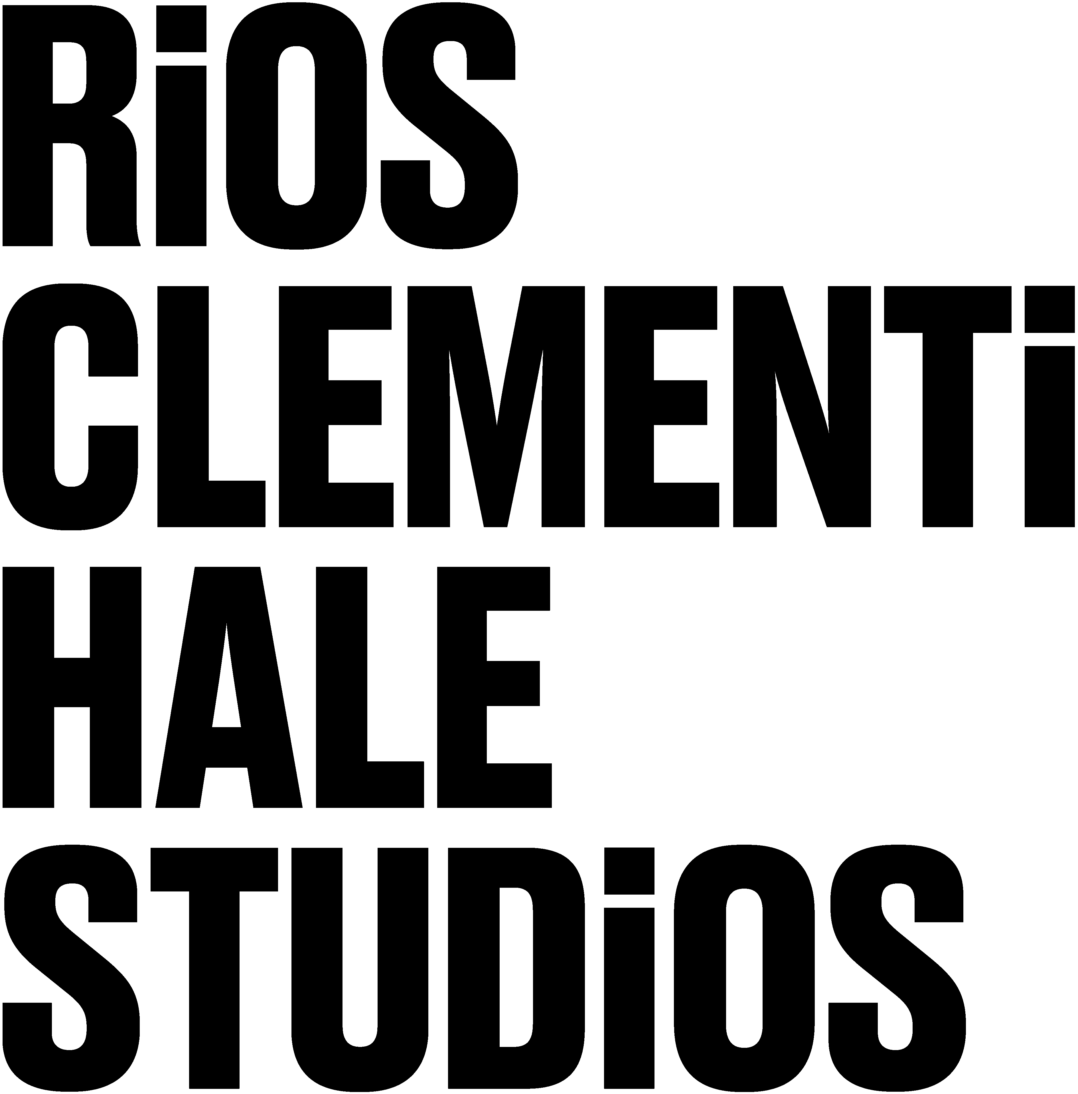 Designed In Los Angeles - Rios Clementi Hale Studios Logo (3780x3835), Png Download