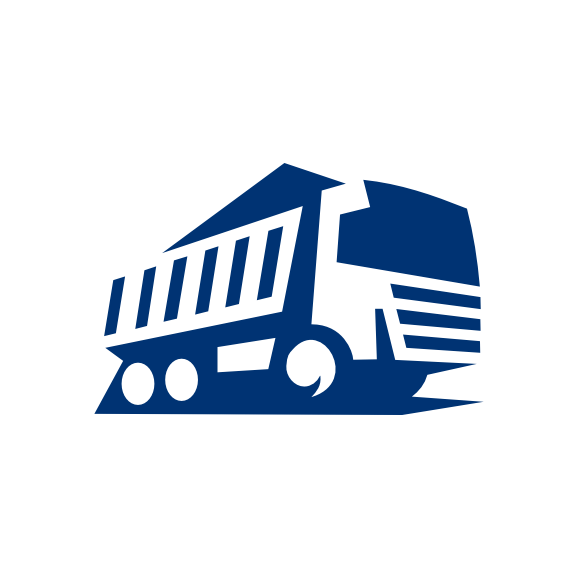 Compost - Tipper Truck Logo (578x578), Png Download