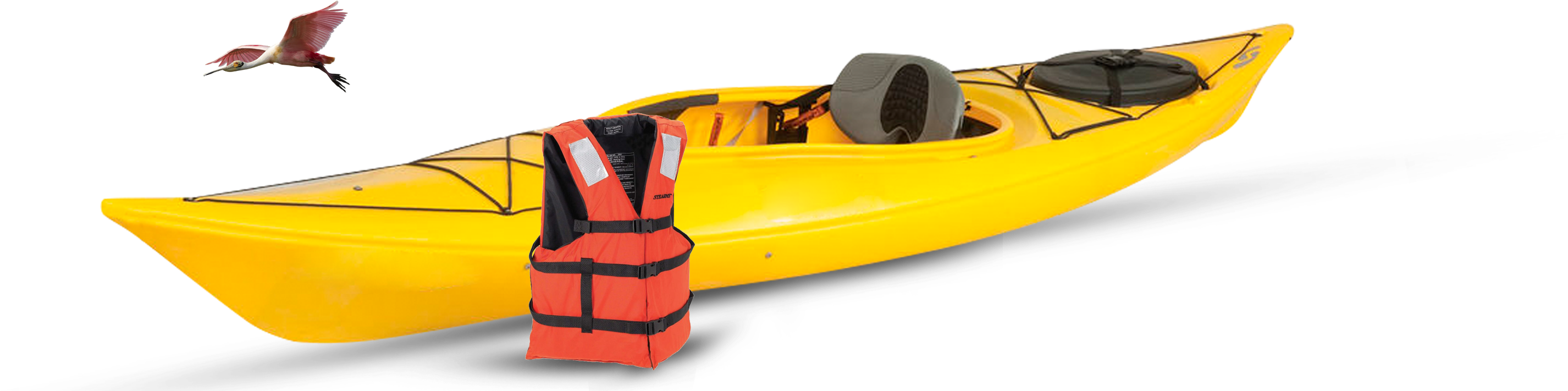 Book Now> - Sea Kayak (3414x722), Png Download