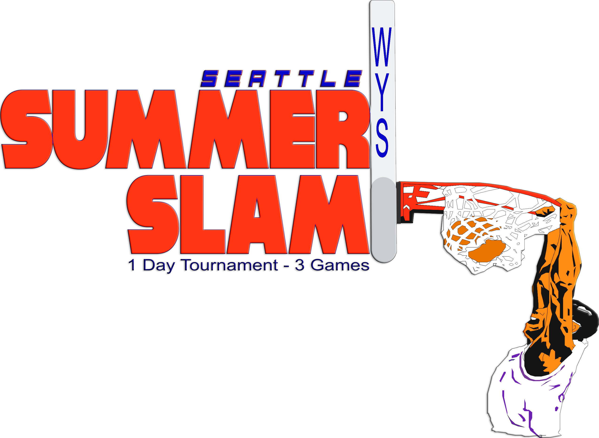Summer Slam 6/17 - Graphic Design (2552x1866), Png Download