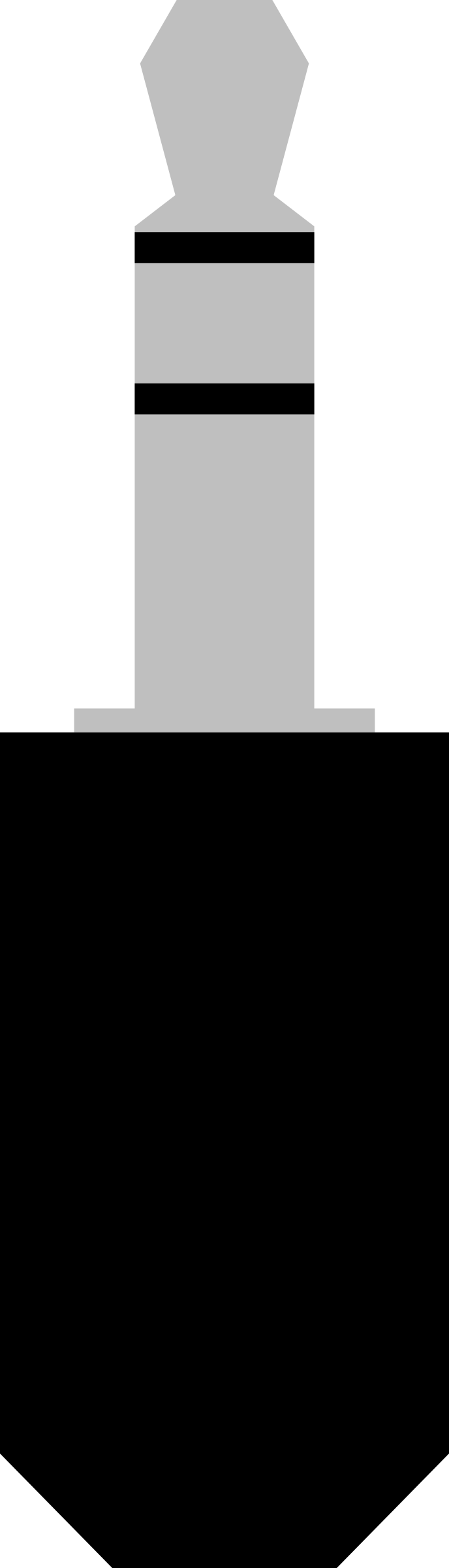 This Free Icons Png Design Of Jack Stereo (688x2400), Png Download