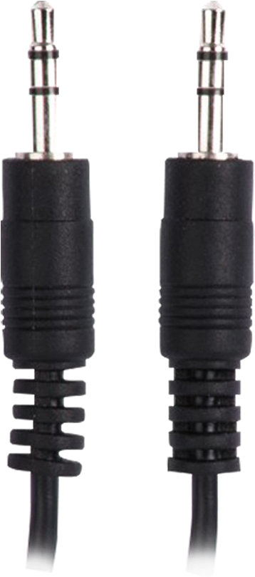 5mm Male/male Cable - 3.5 Mm Stereo Jack Png (1200x1200), Png Download