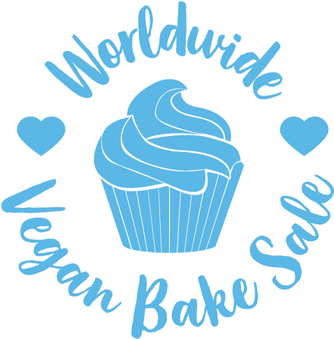 Blue Logo - Worldwide Vegan Bake Sale (591x591), Png Download