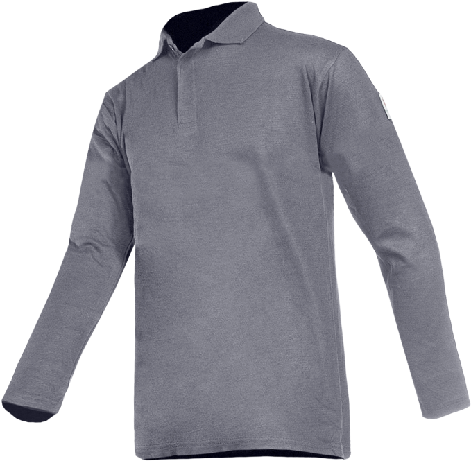 Grey - Long-sleeved T-shirt (720x1080), Png Download