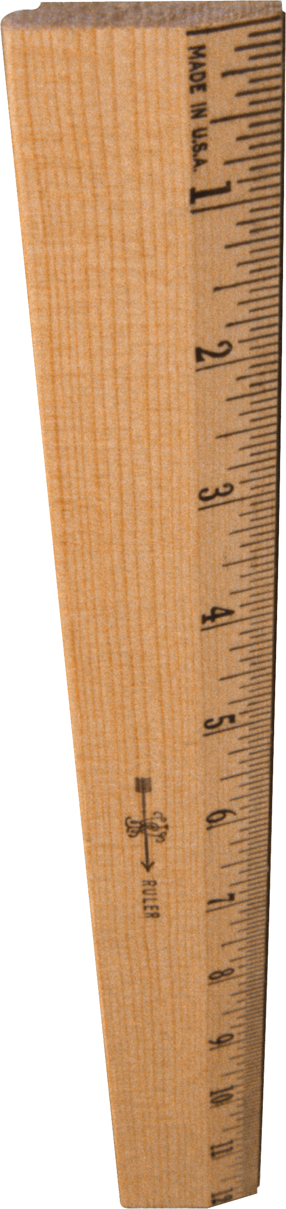 Ruler Png - Plywood (580x2452), Png Download