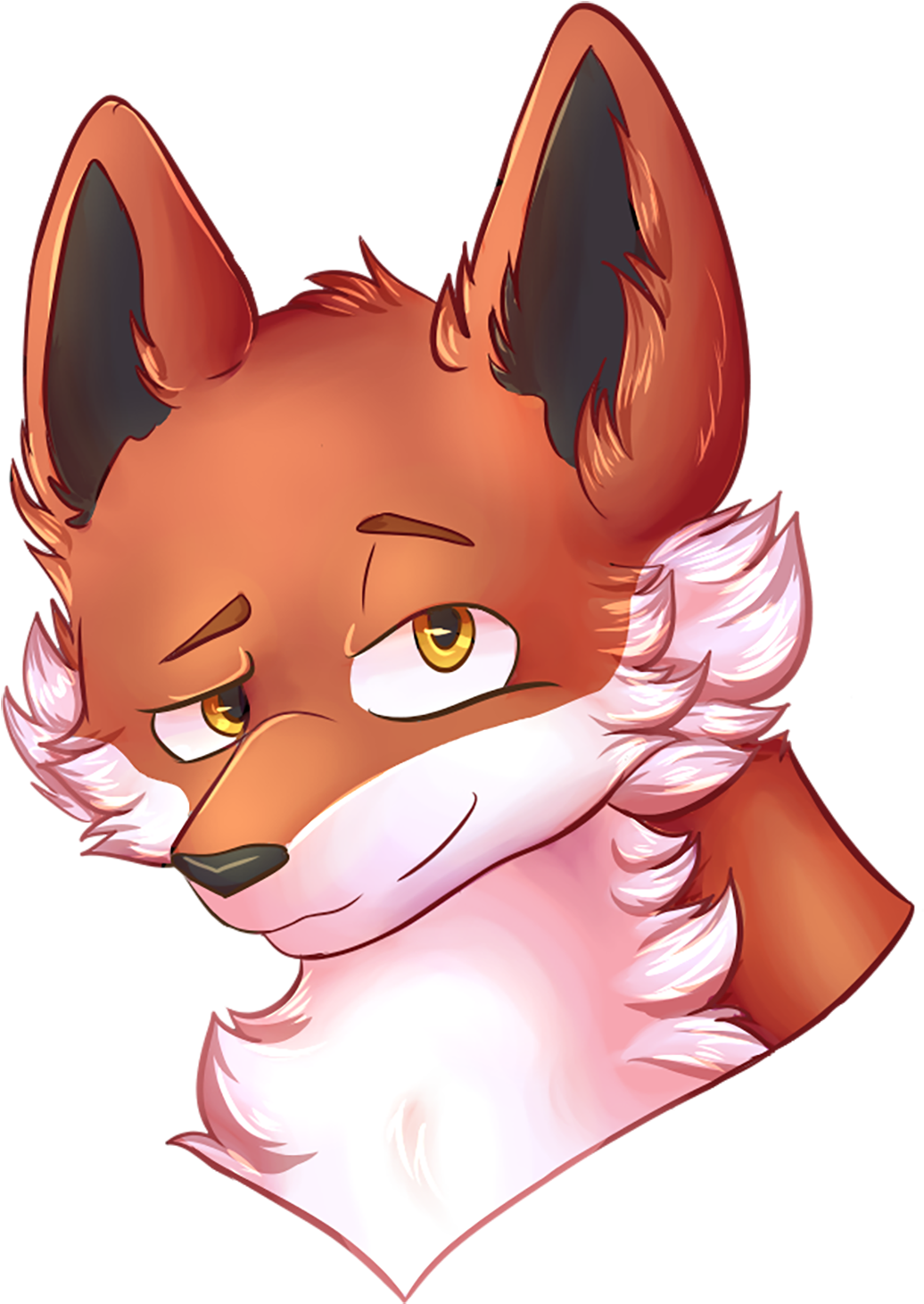 Foxtrans By Auroricdragon Dcvdxg7 - Cartoon (1700x1700), Png Download