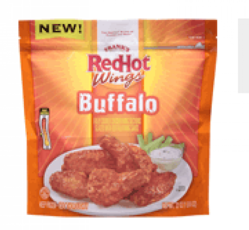 Frank's Red Hot Buffalo Wings - Franks Red Hot Frozen Wings (736x460), Png Download