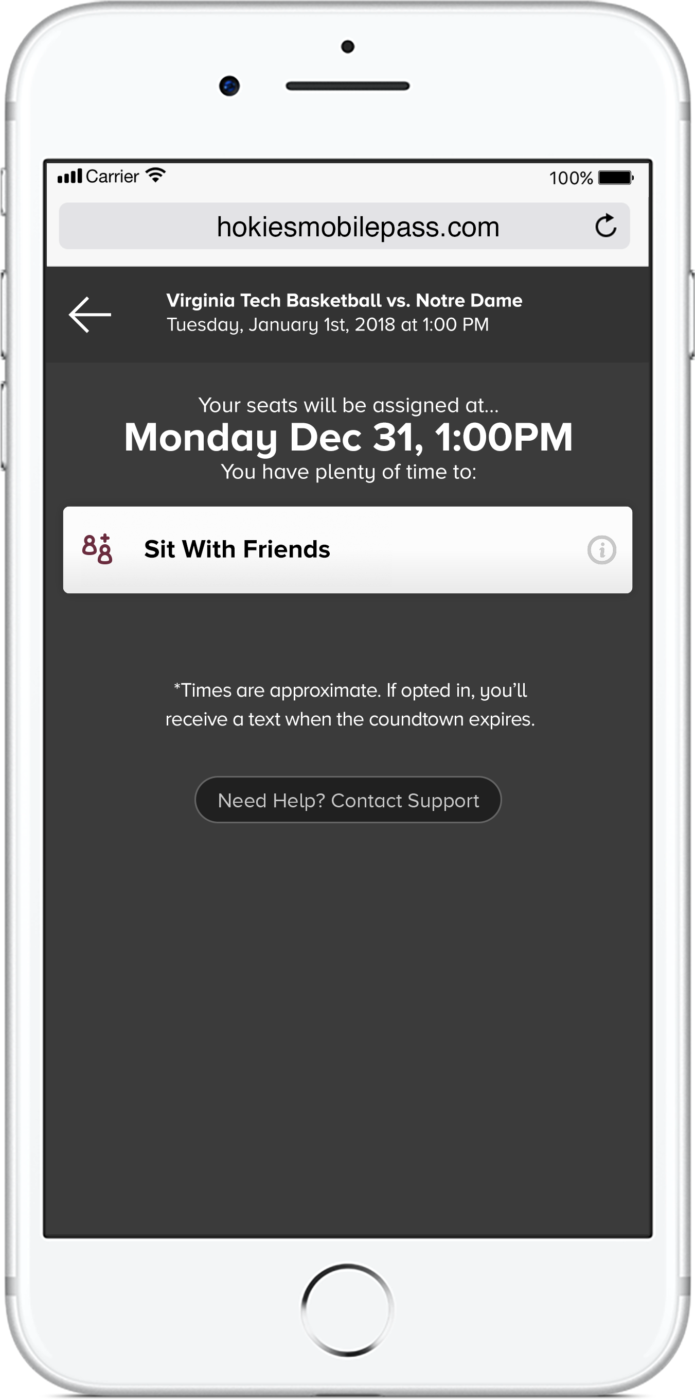 You Will See All Available Ticket Management Options - Smartphone (1622x2844), Png Download