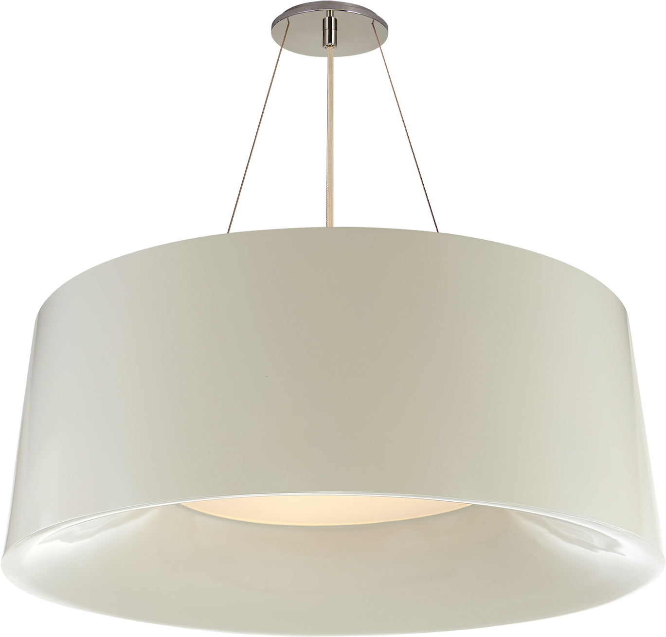 Ivory Visual Comfort, Hanging Lights, Sutton Place, - Lampshade (1440x1440), Png Download