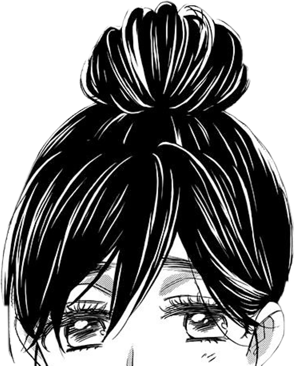 #watashigamotetedousunda #sticker #anime #stickers - Anime (1024x1271), Png Download