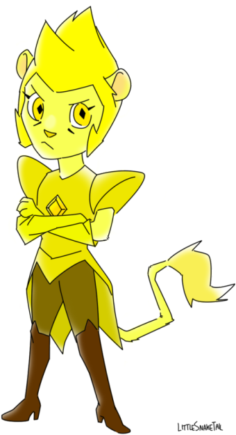 Irritatedly Flicks Tail * - Cartoon (500x687), Png Download