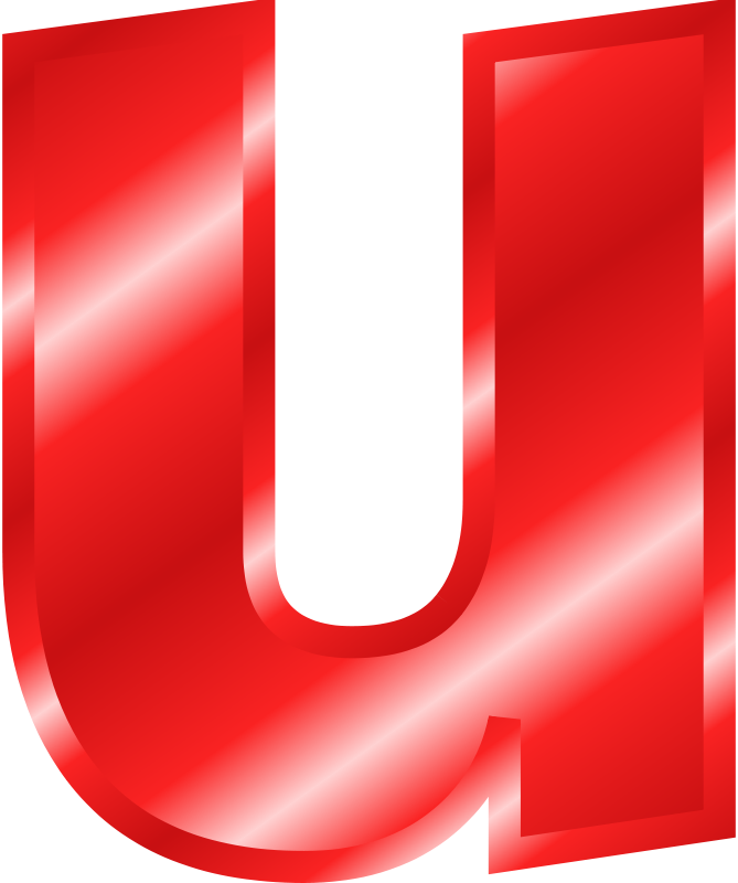 Letra U Minuscula Png (669x800), Png Download
