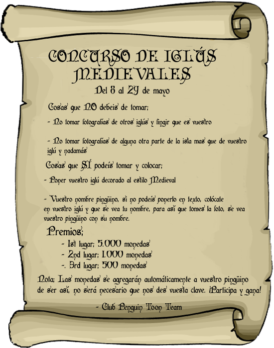 Estos Son Los Correos Validos Para Enviar La Foto De - Invitacion De Cumpleaños Medieval (600x727), Png Download