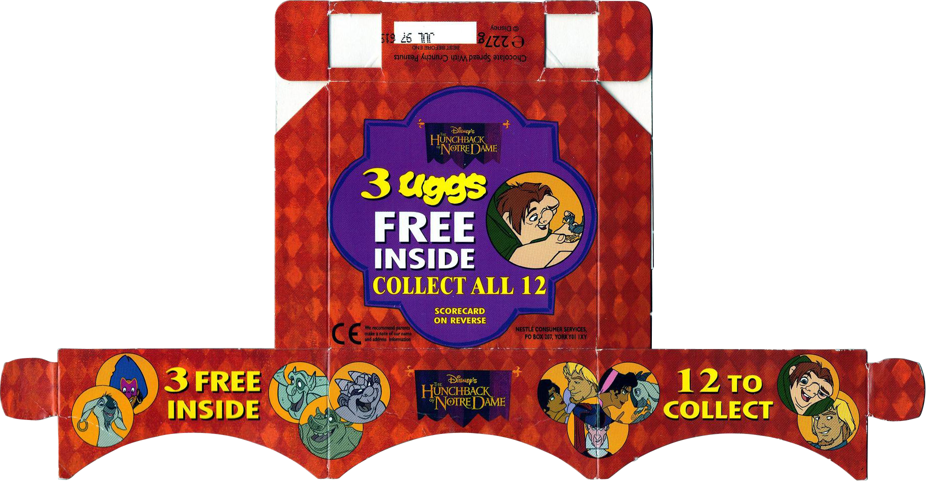 Hunchback Of Notre Dame Gb (1851x962), Png Download