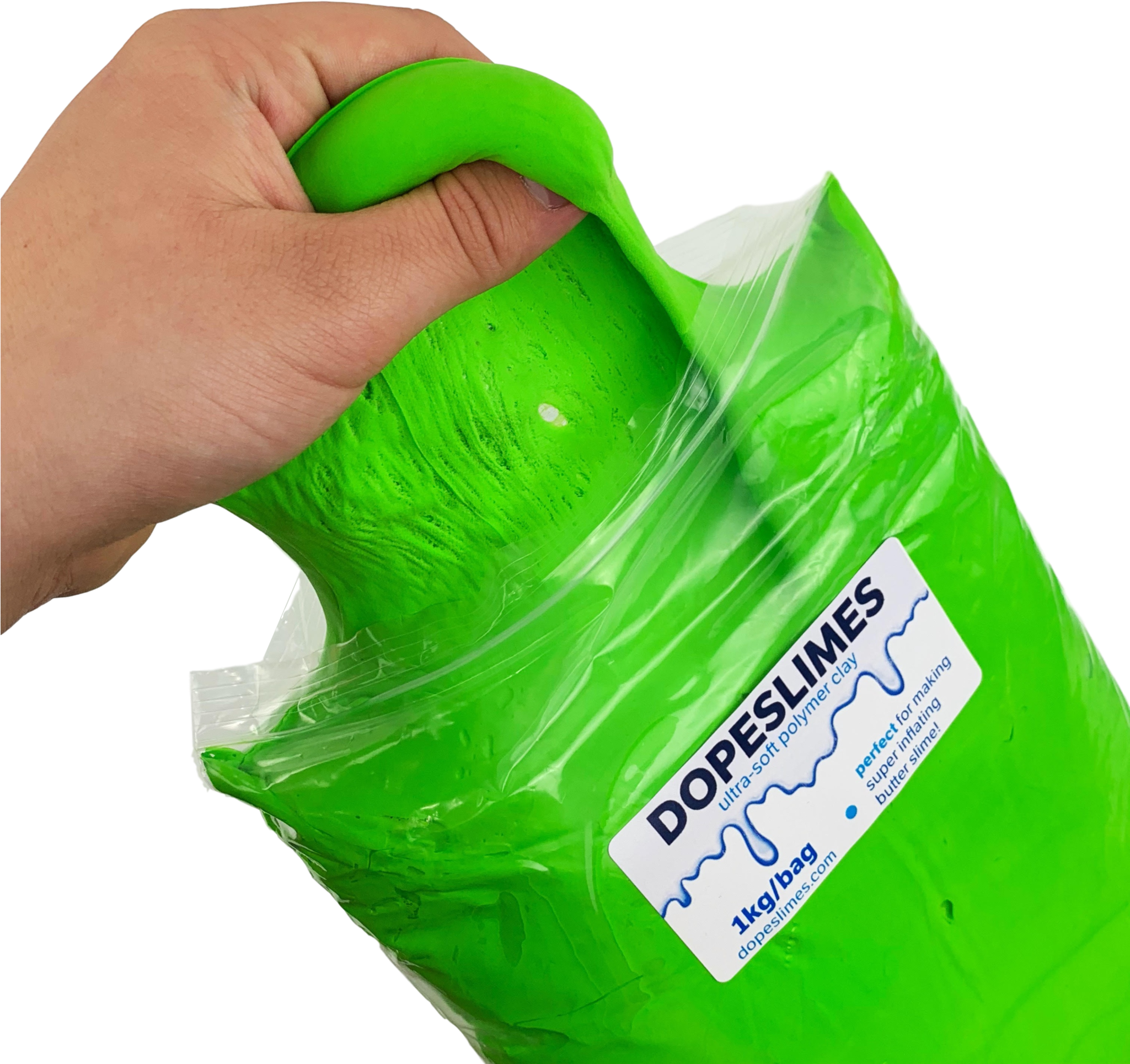 Huge Green Soft Clay - Bag (2048x2048), Png Download