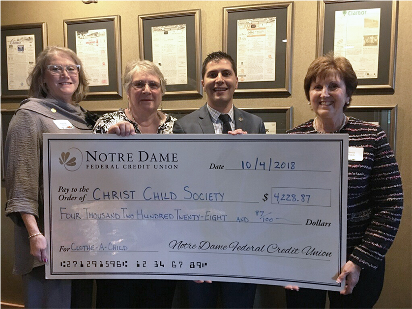 Notre Dame Fcu Raises Over $4,200 For Christ Child - Event (1200x628), Png Download