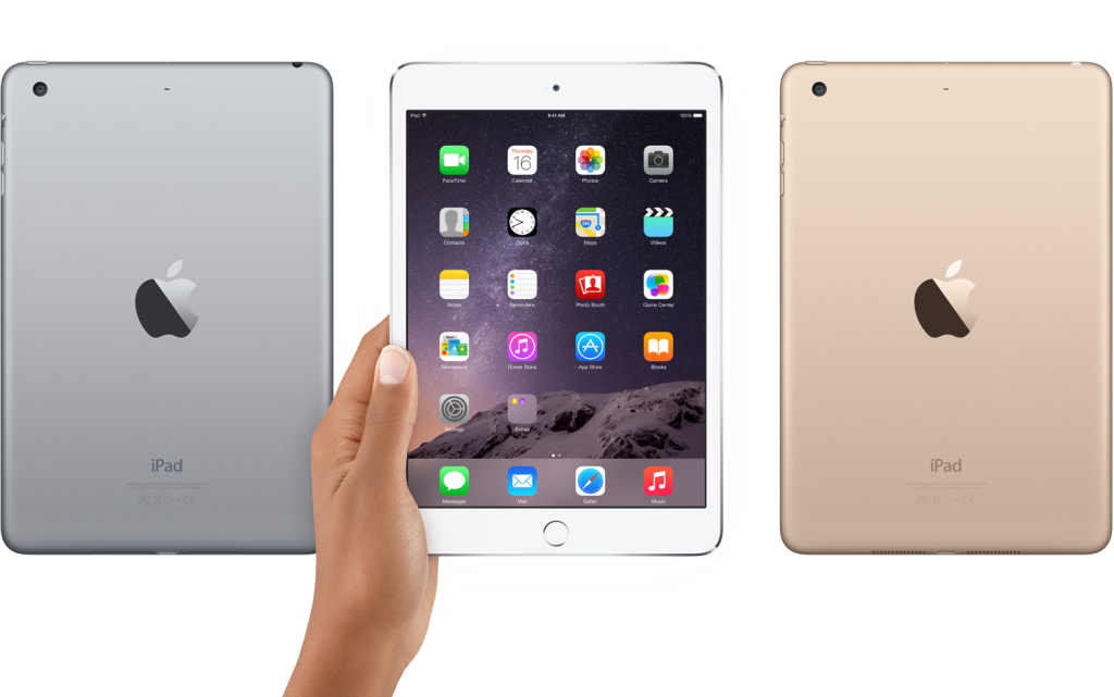 The Ipad Air 2 And Ipad Mini - Ipad Mini 2 Rose Gold (1024x641), Png Download