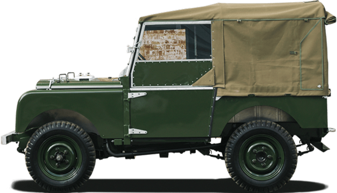 Land Rover Reborn - Land Rover Series (1600x800), Png Download