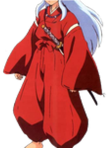 Inuyasha Clipart - Anime Character Red Clothes (640x480), Png Download