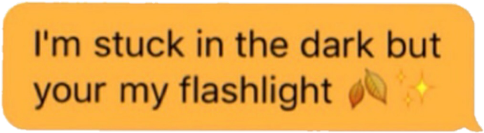 Text Sticker - Orange (1024x1024), Png Download