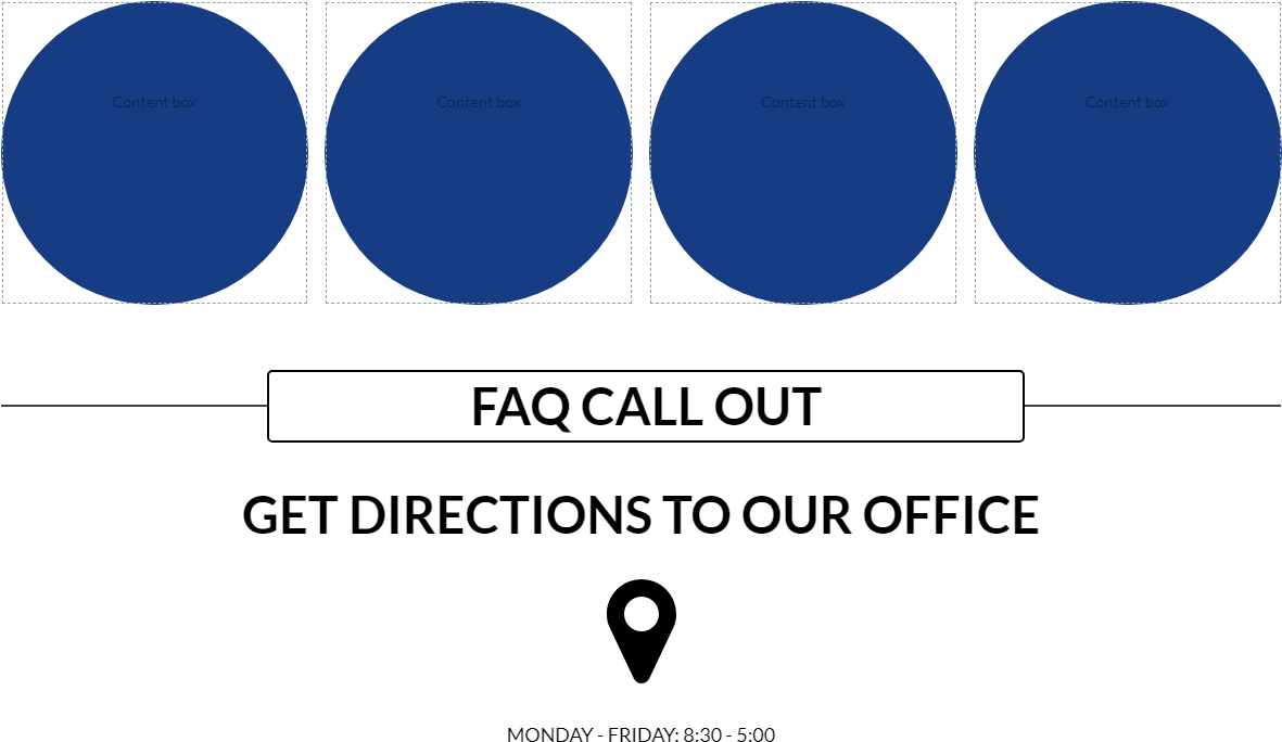 Faq Call Out Section - Diagram (1603x790), Png Download