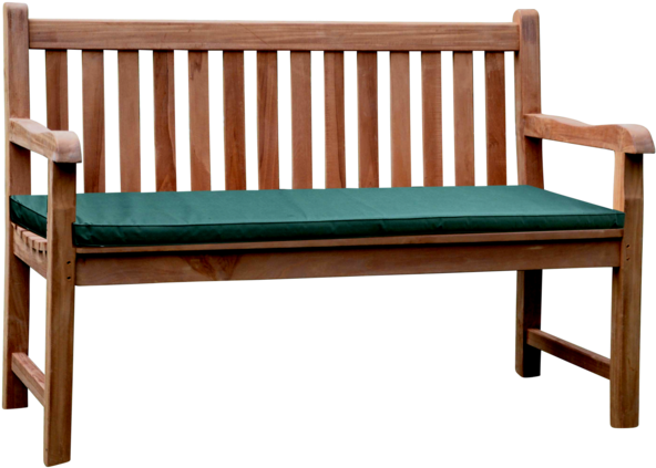 Traditional Garden Park Bench 130cm - Aldi Garden Seat (600x600), Png Download