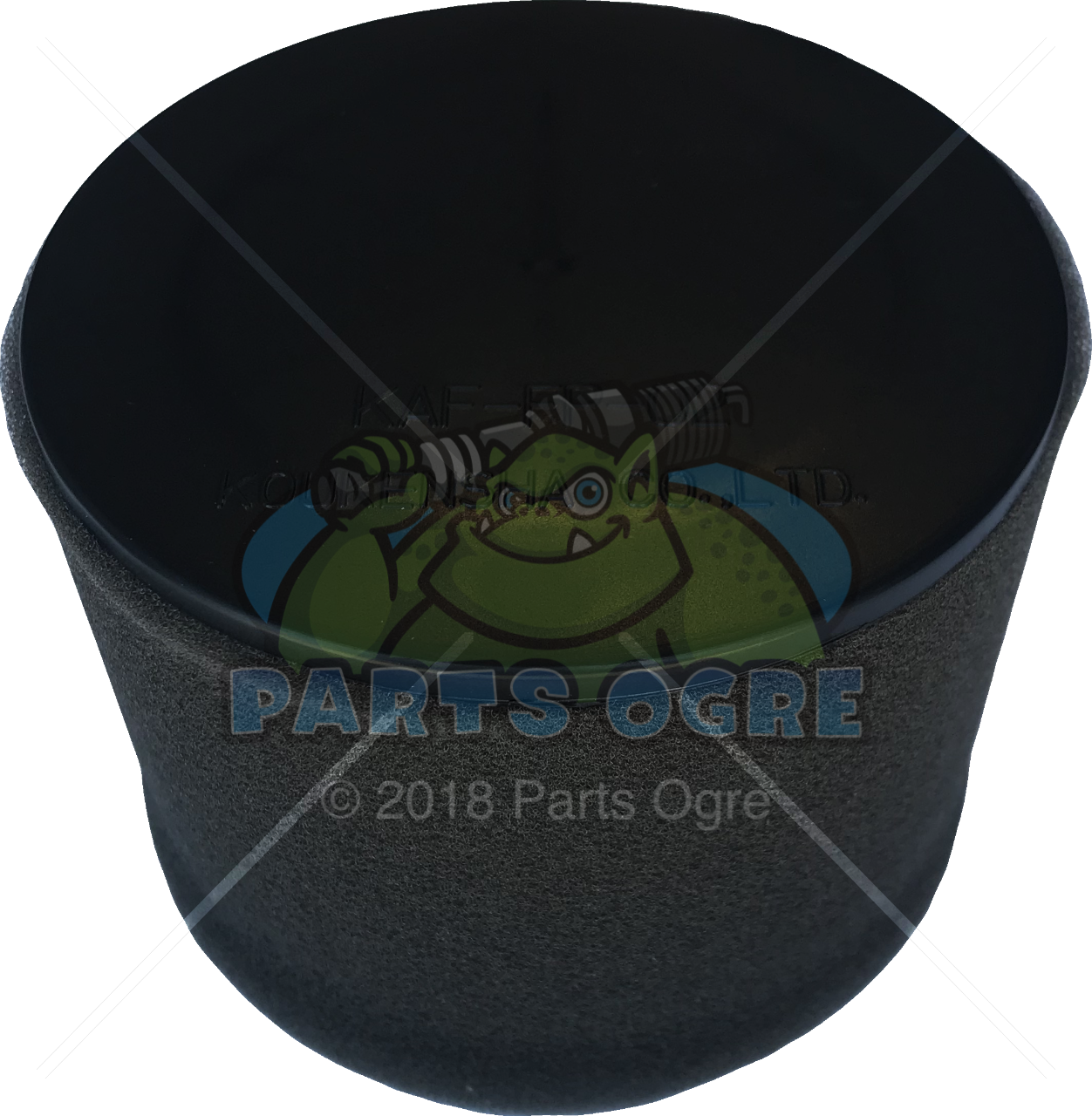 Kawasaki® Air Filter 11029-0032 Bottom View - Superhero (1252x1280), Png Download