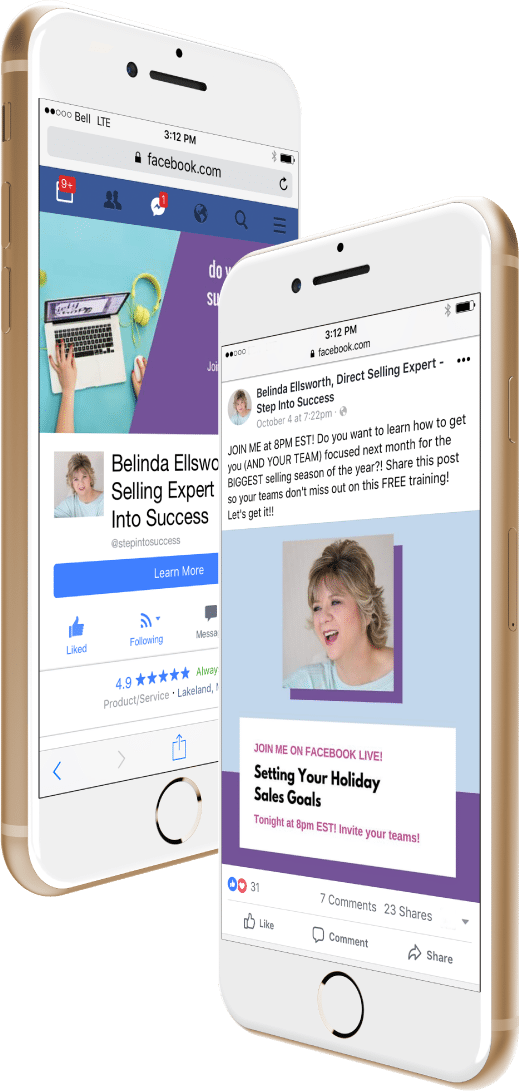 Facebook-business - Iphone (519x1091), Png Download