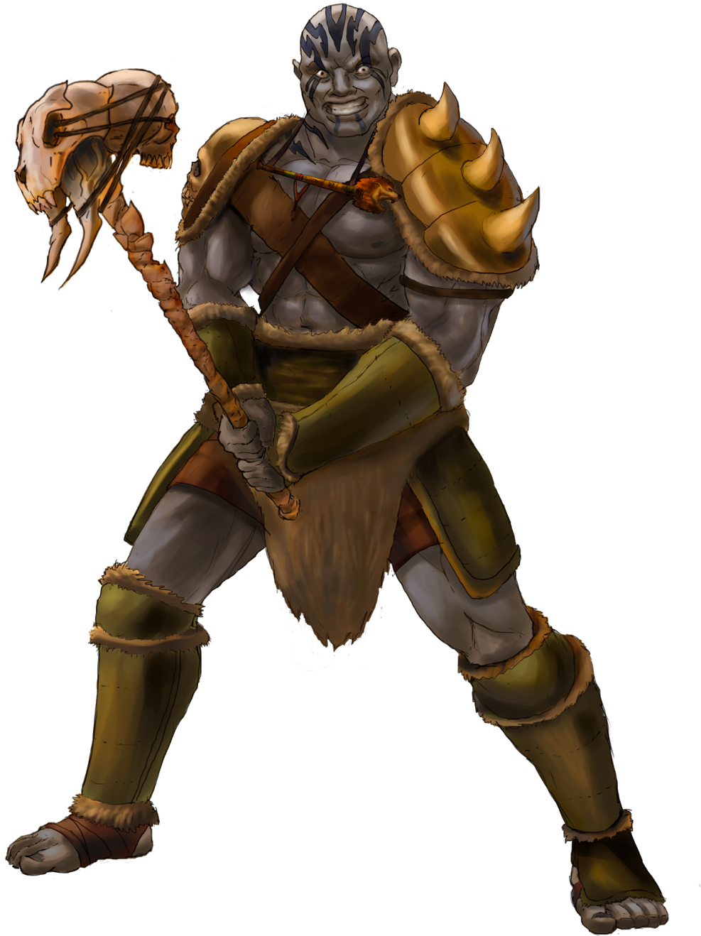 D Png For Free Download On - Goliath Barbarian Png (1170x1600), Png Download