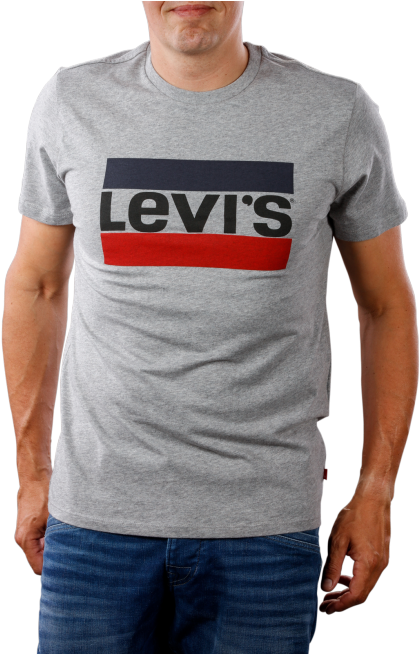 S Sportswear Logo Graphic 84 T-shirt Light Grey - Active Shirt (490x653), Png Download