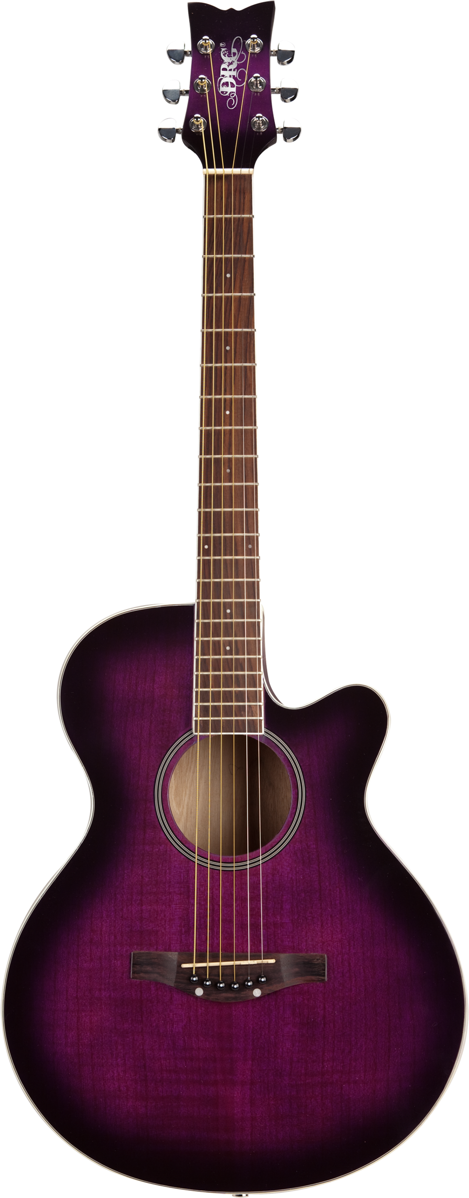 Banner Royalty Free Library Sophomore Acoustic - Royal Blue Guitar (1273x2627), Png Download