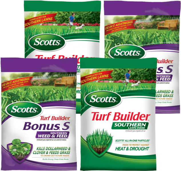 Four Bags In Scotts Lawn Care Program For St (640x602), Png Download
