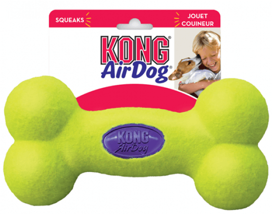El Air Kong Juguete Con Forma De Hueso - Kong Air Squeaker Bone (550x650), Png Download