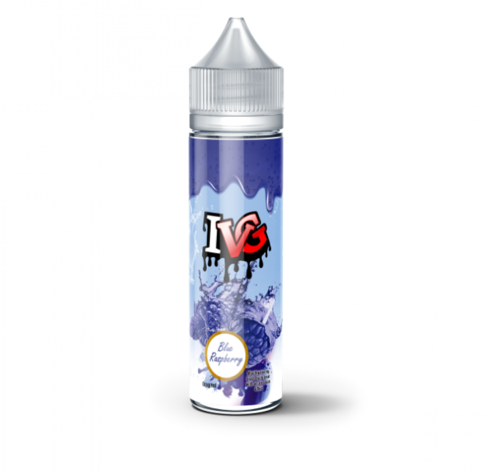 Blue Raspberry 60ml - Ivg E Liquid Blue Raspberry (1000x1231), Png Download
