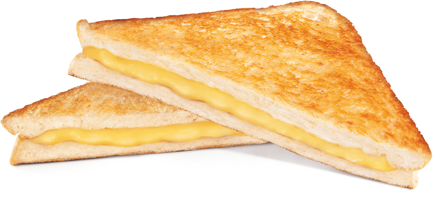 Cheese Toastie - Ham Cheese Toastie (1600x1200), Png Download