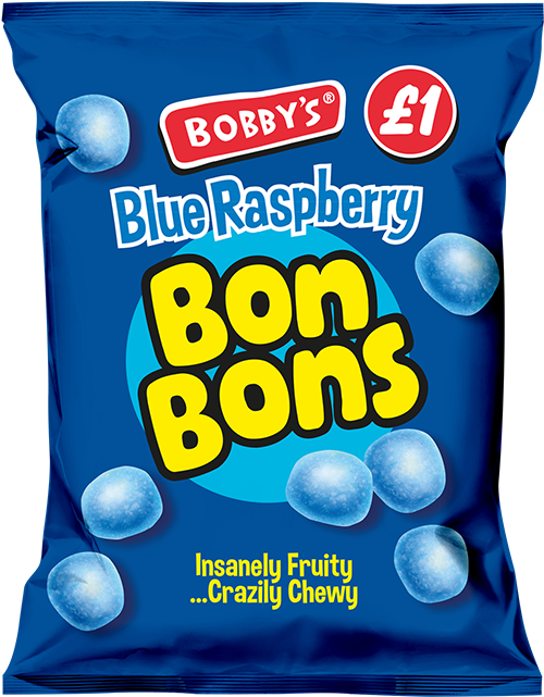 Bobby's Blue Raspberry Bon Bons - Bobbys (640x640), Png Download