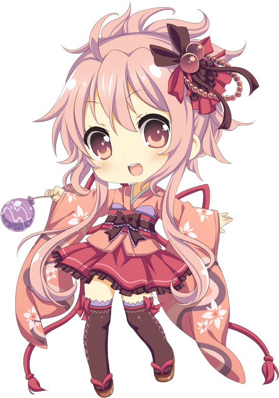 456kib, 600x795, - Cute Anime Chibi Png (600x795), Png Download